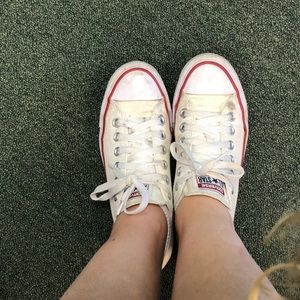 White Converse